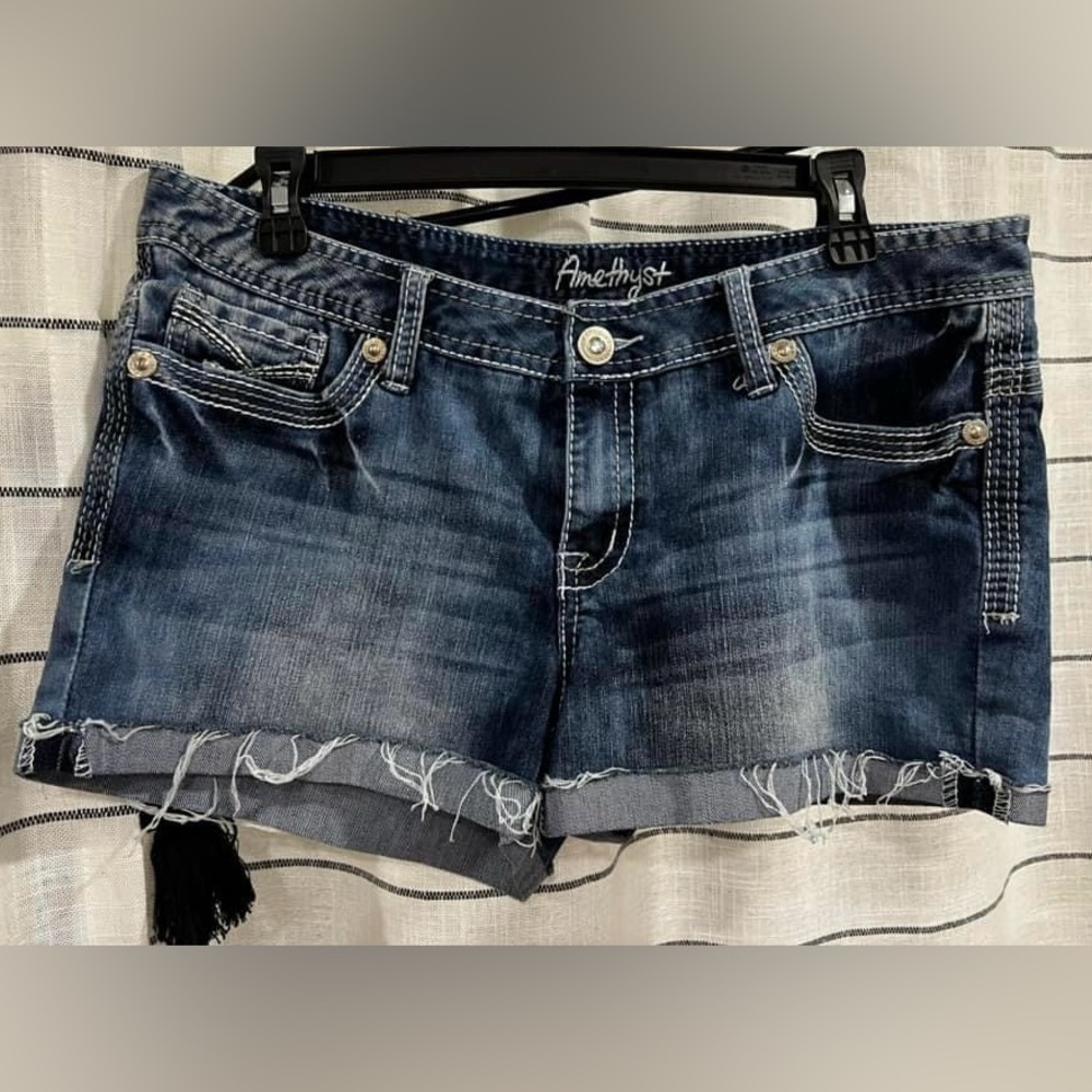 Amethyst Jean Shorts Sz 13